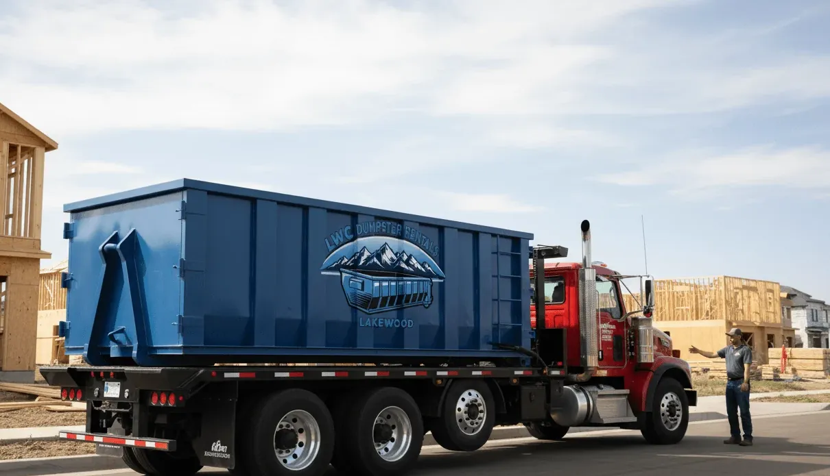 40 Yard Dumpster roll-off container in Lakewood, CO 40 Yard Dumpster roll-off container in Lakewood, CO